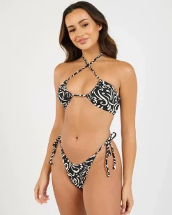 La Isla Tie Side Skimpy Hike Bikini Bottom