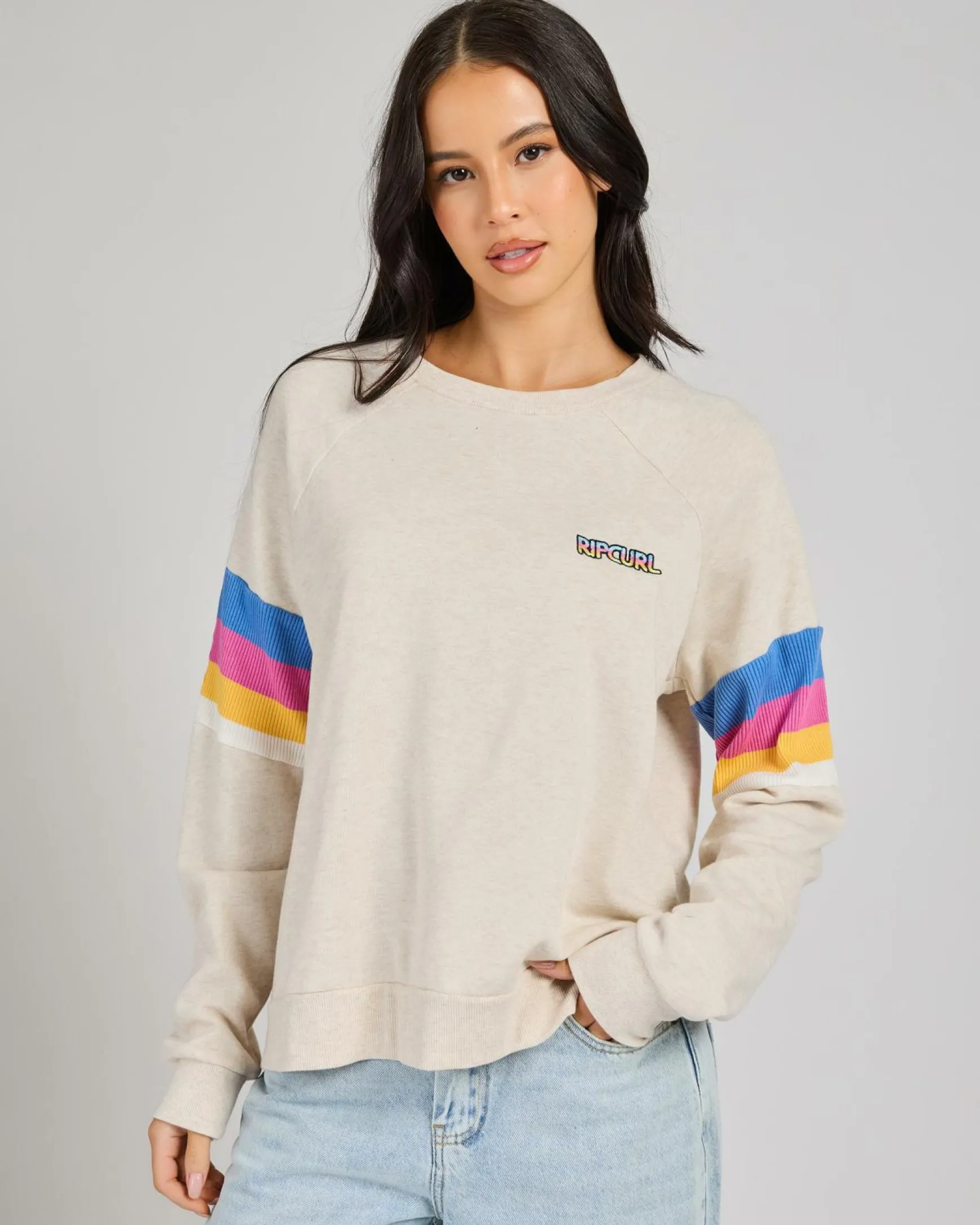 Las Dalias Raglan Sweatshirt
