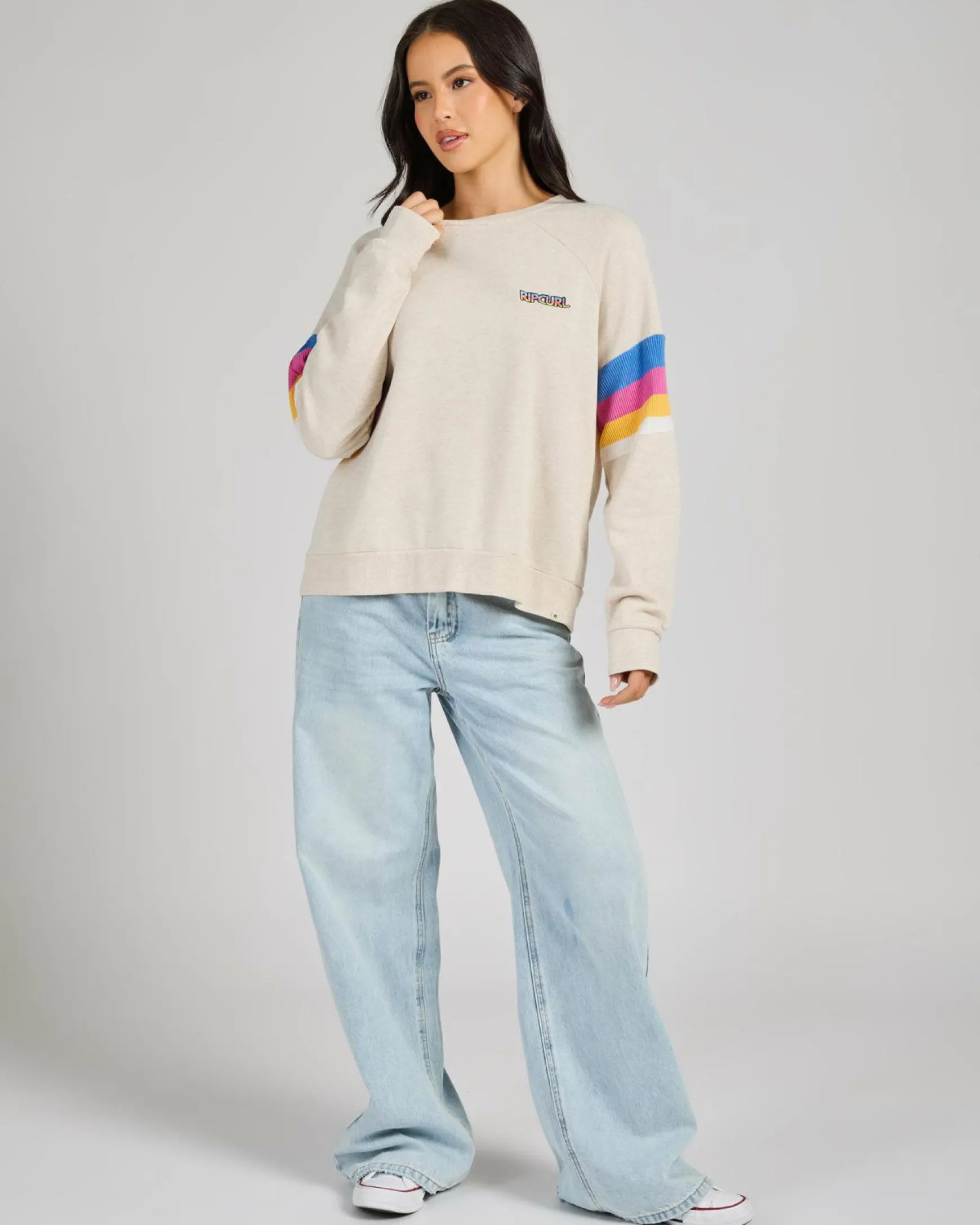 Las Dalias Raglan Sweatshirt