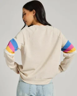 Las Dalias Raglan Sweatshirt