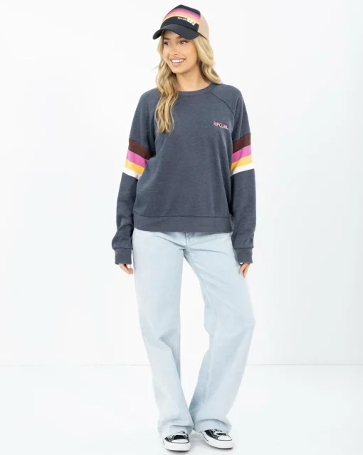Las Dalias Raglan Sweatshirt