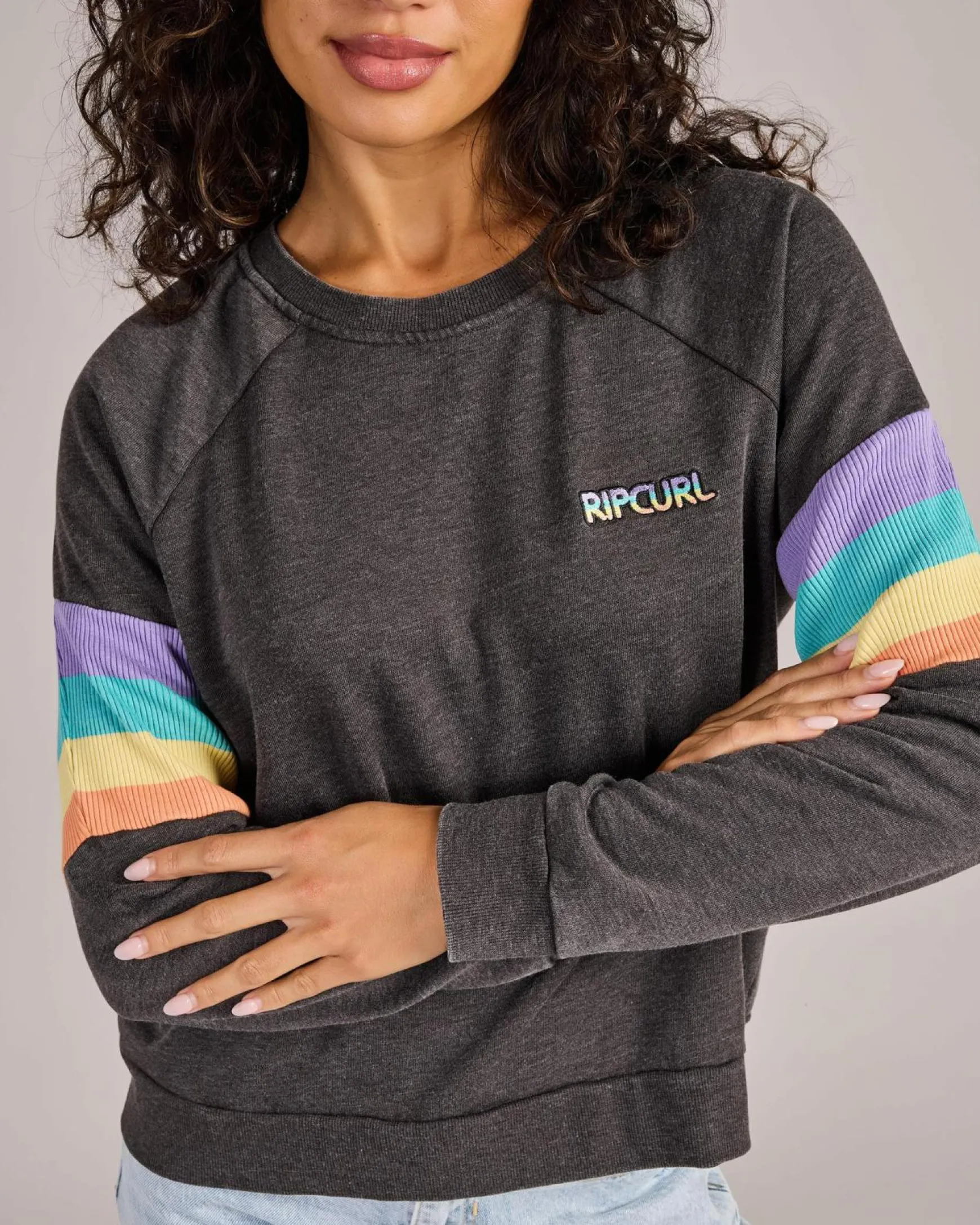 Las Dalias Raglan Sweatshirt