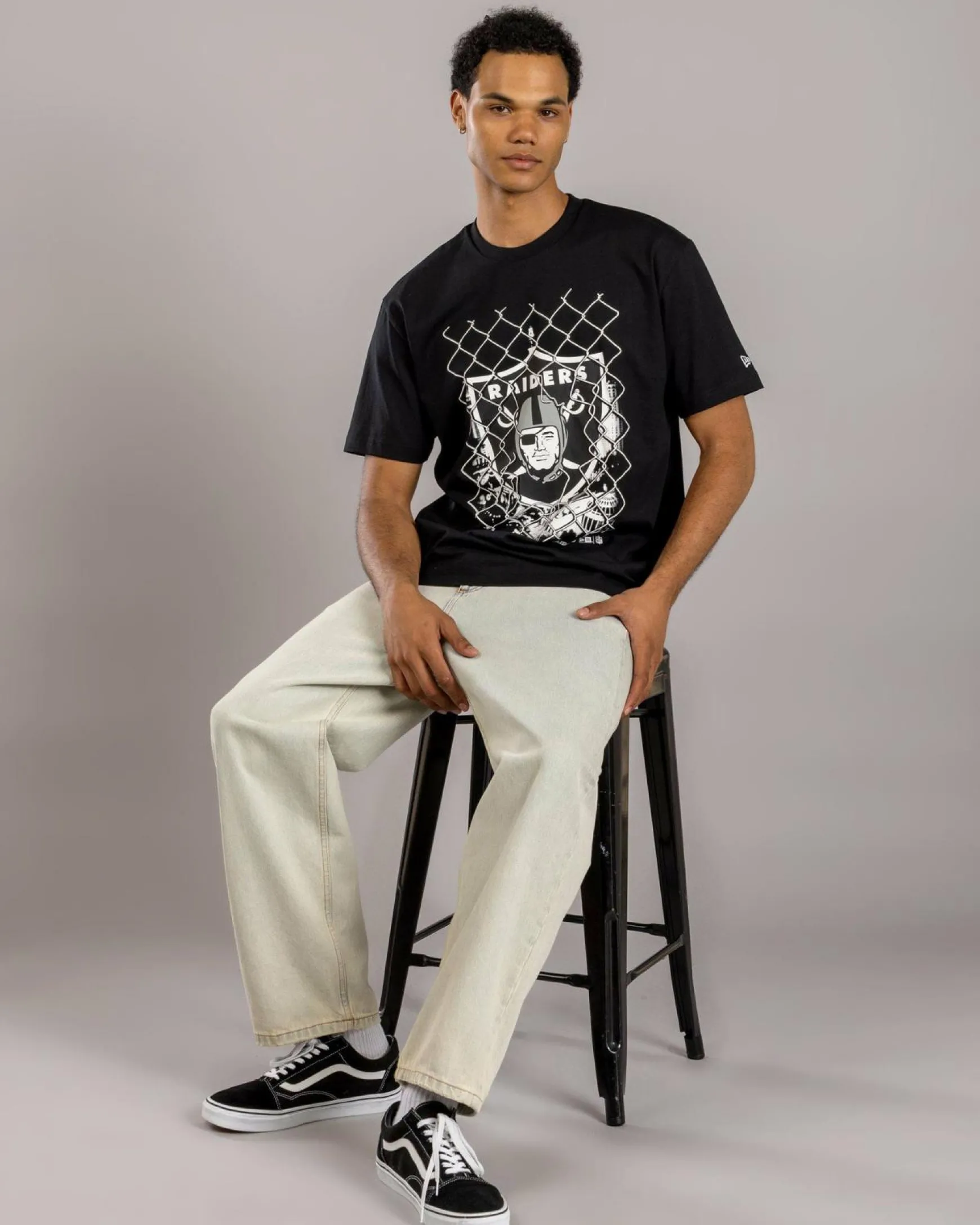 Las Vegas Raiders Fence Oversized T-Shirt