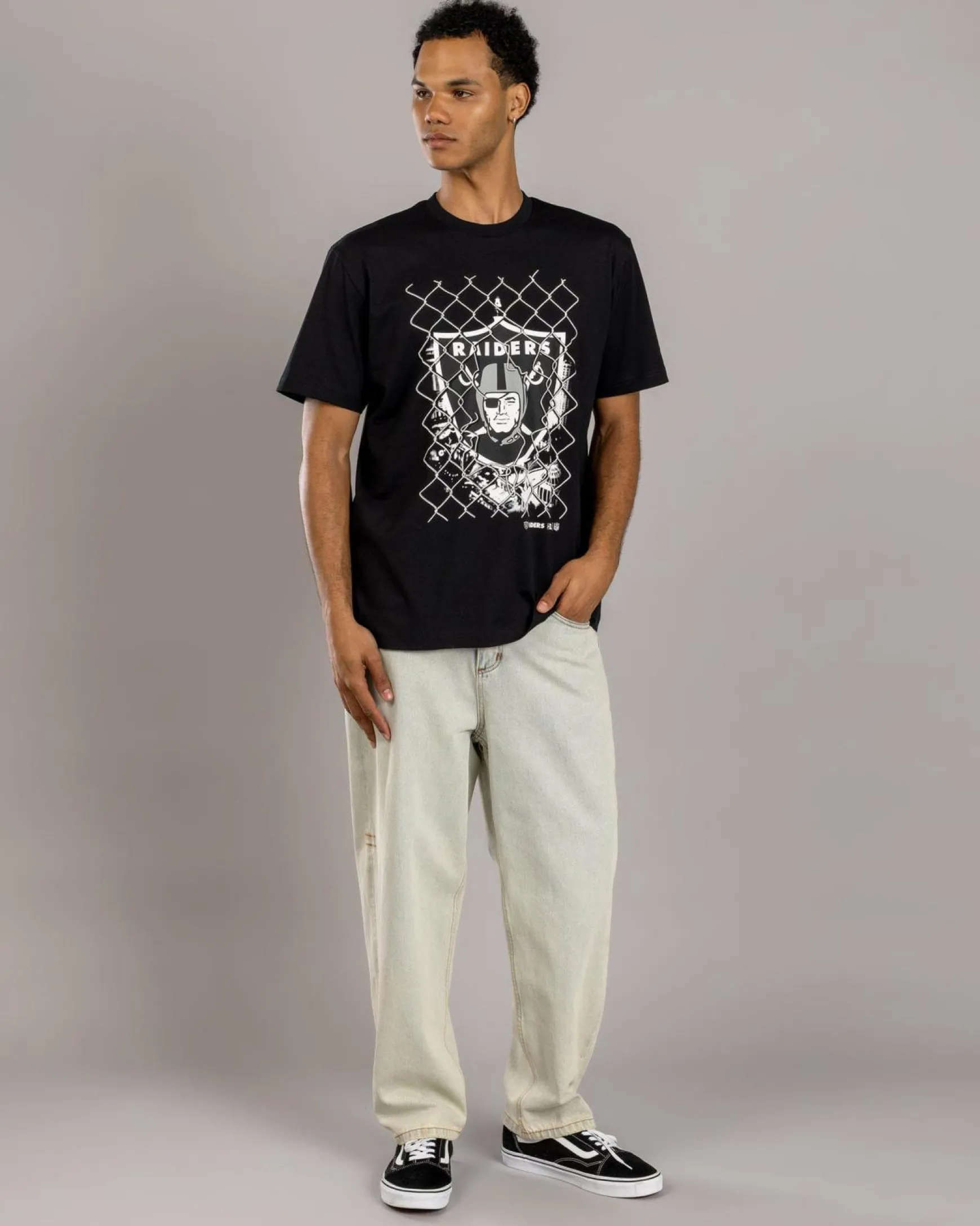 Las Vegas Raiders Fence Oversized T-Shirt