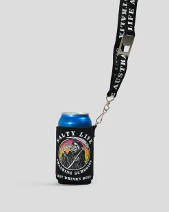 Last Drinks Lanyard Stubby Cooler