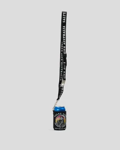 Last Drinks Lanyard Stubby Cooler