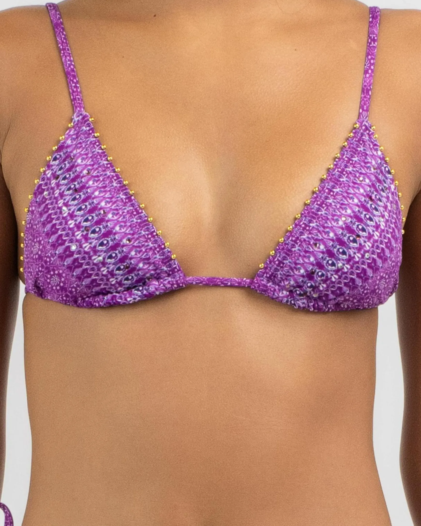 Lavender Haze Bikini Top