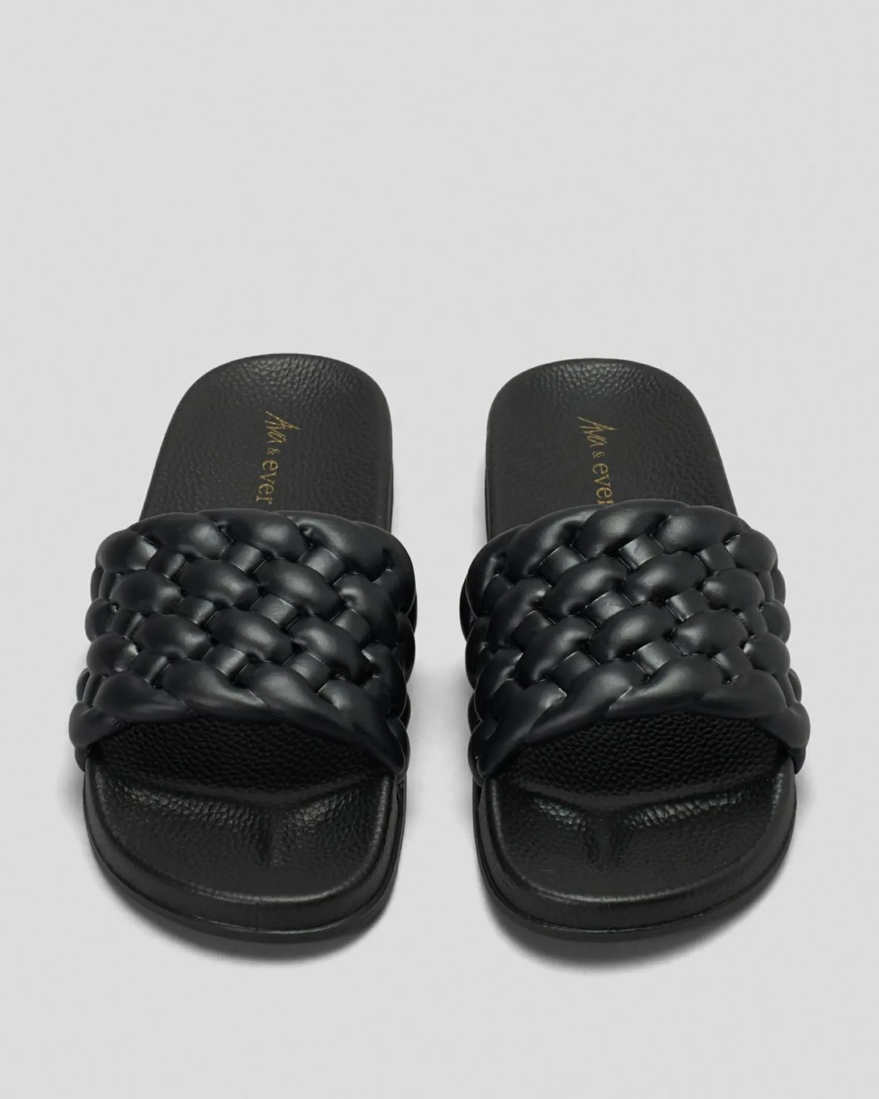 Lexi Plait Slide Sandals