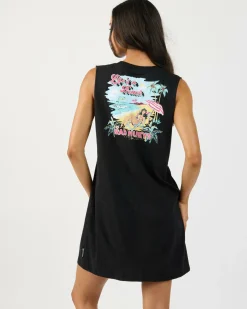 Life's A Beach Muscle T-Shirt Dress