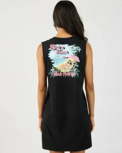 Life's A Beach Muscle T-Shirt Dress