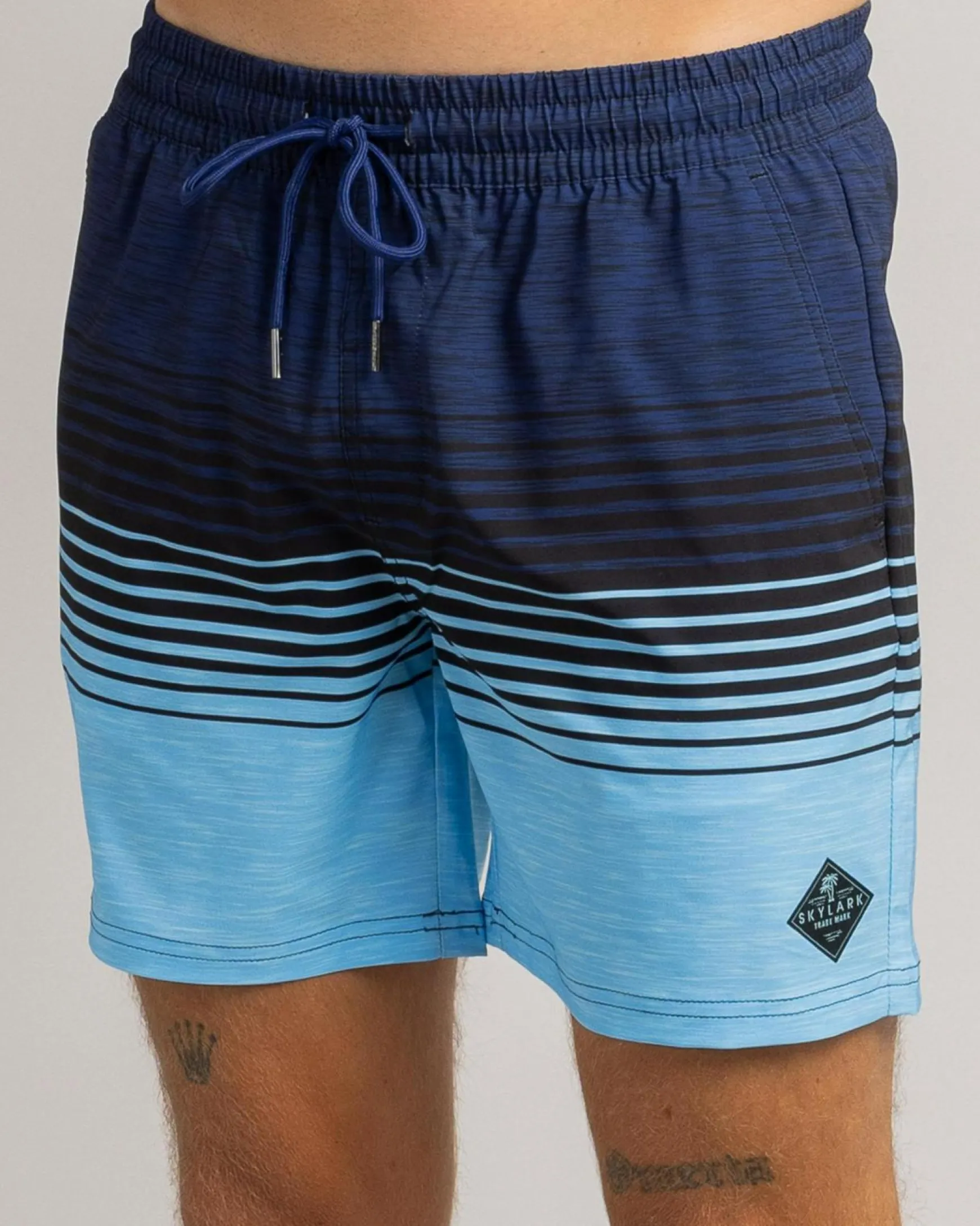 Linear Elastic Waist Shorts