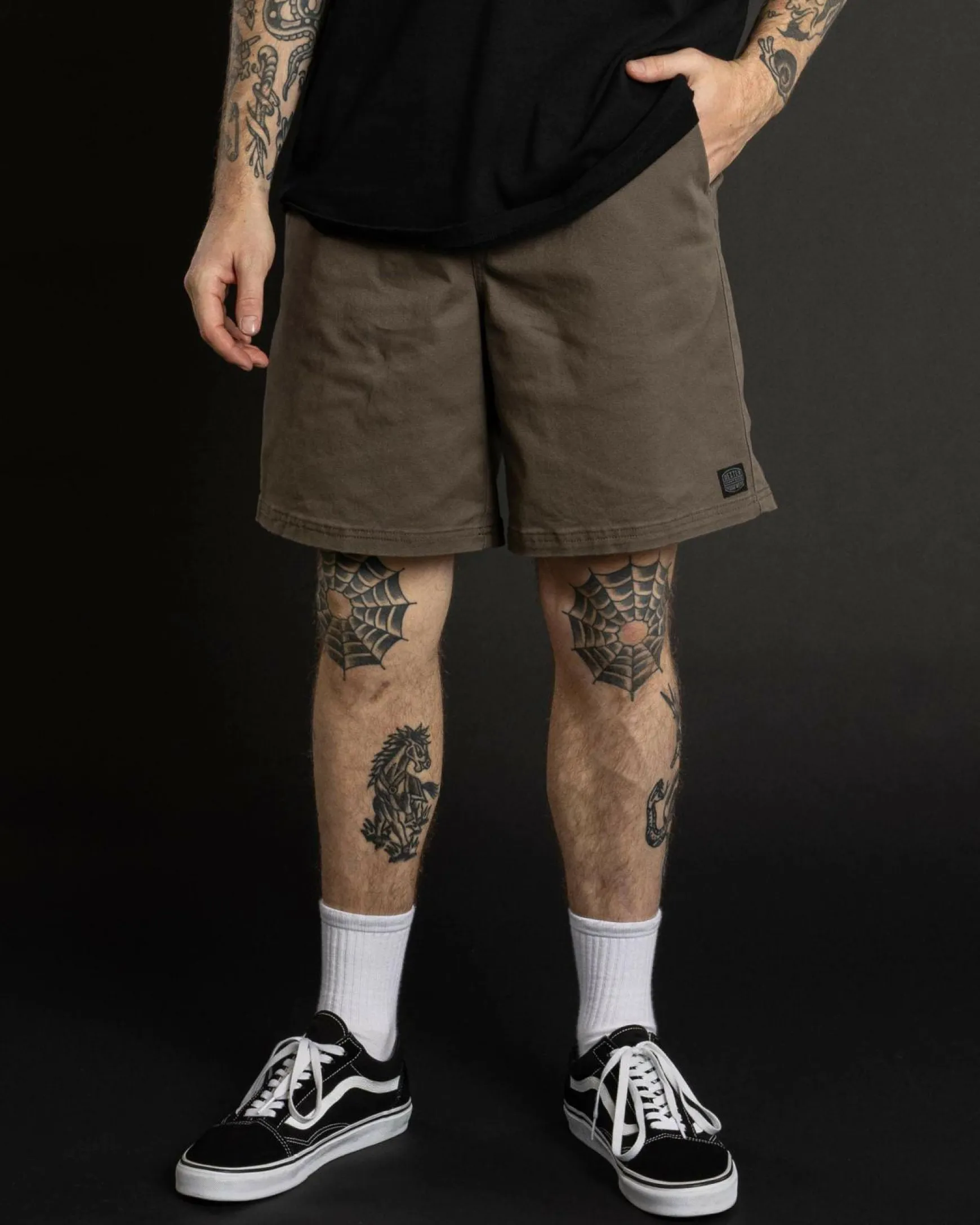 Local Elastic Waist Shorts