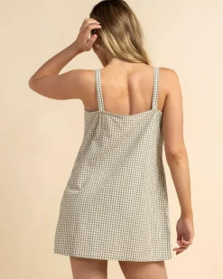 Lola Check Slip Dress