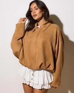 London Faux Suede Jacket