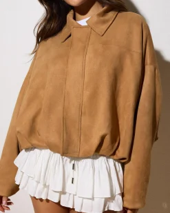 London Faux Suede Jacket