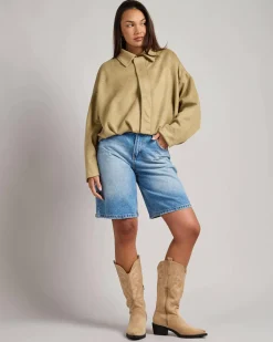 London Faux Suede Jacket