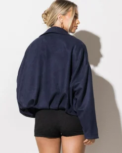 London Faux Suede Jacket