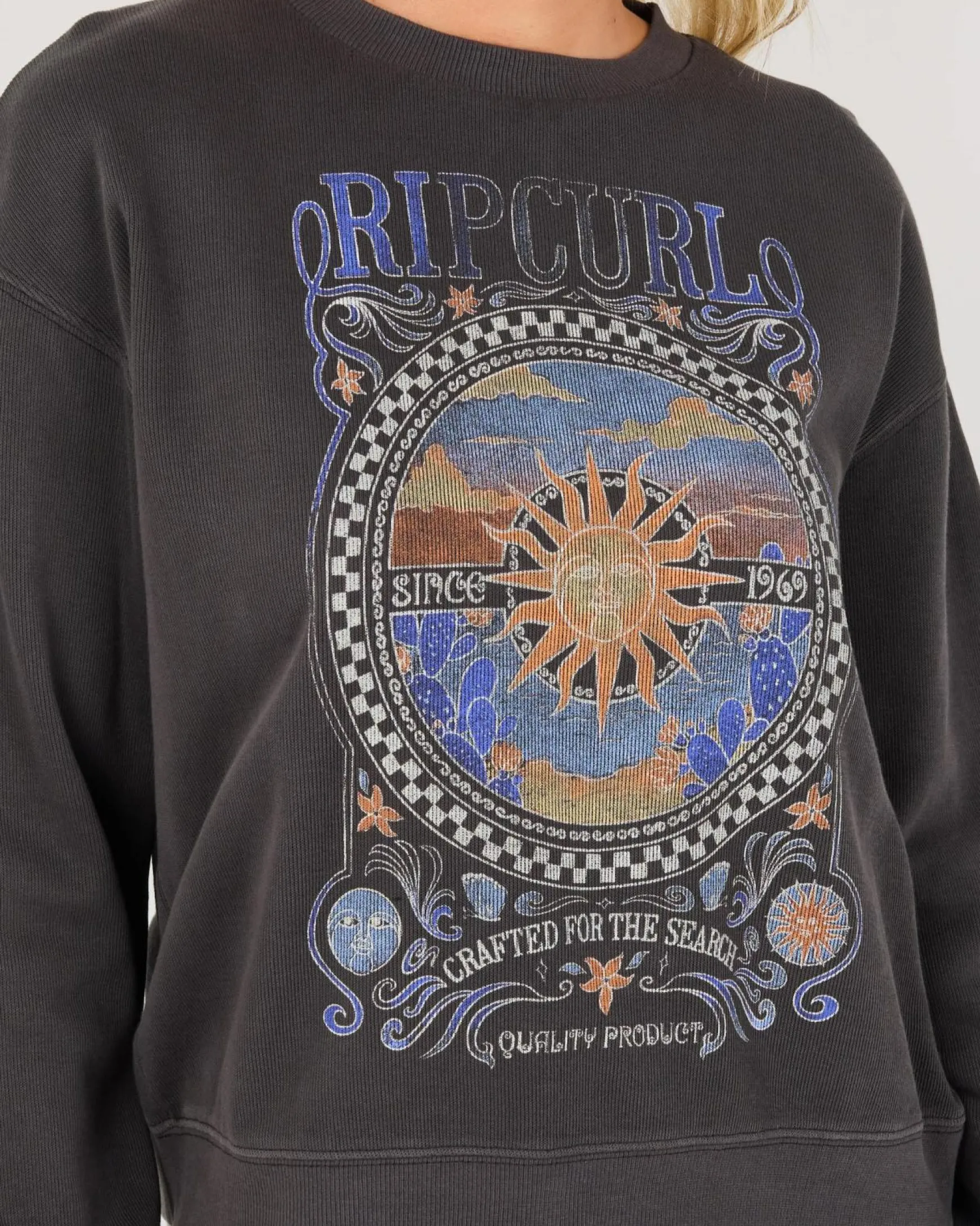 Luna Relaxed Crewneck Sweatshirt