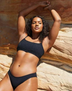 Luna Shirred Classic Bikini Bottom