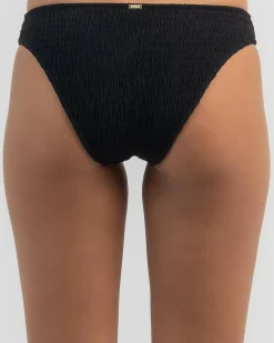 Luna Shirred Classic Bikini Bottom