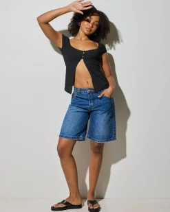 Mackena Split Front Top