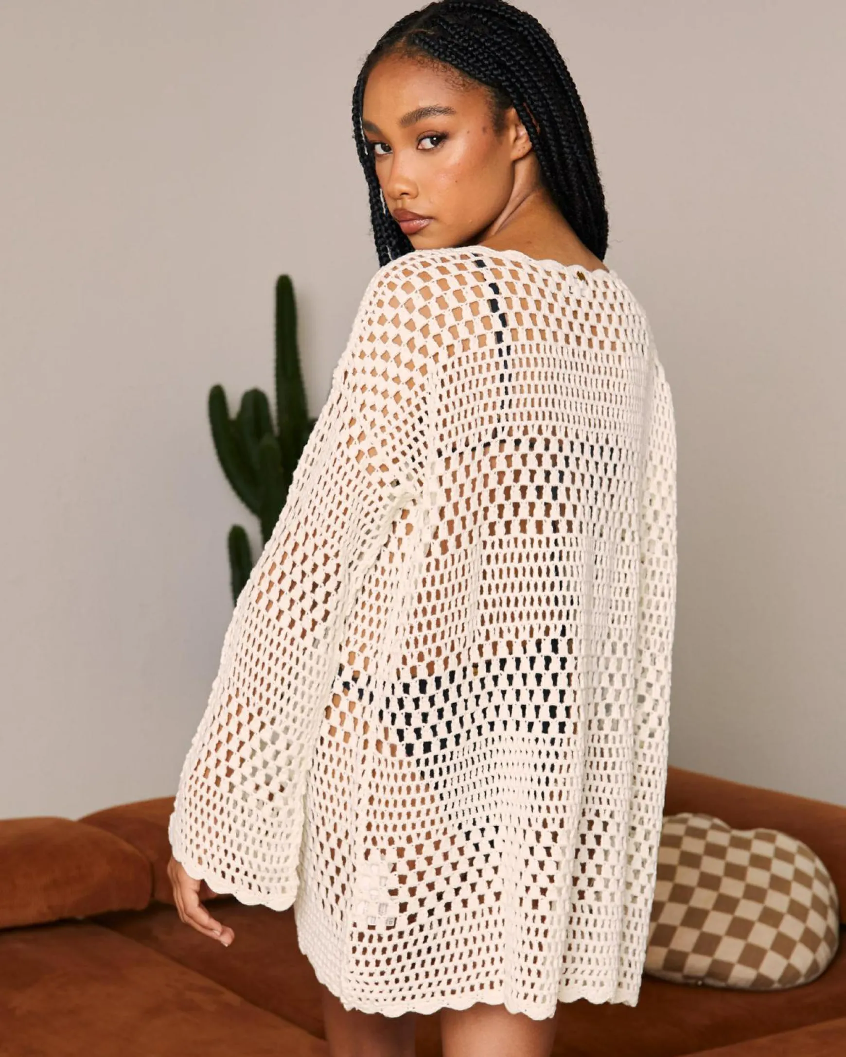Maddison Crochet Cover Up