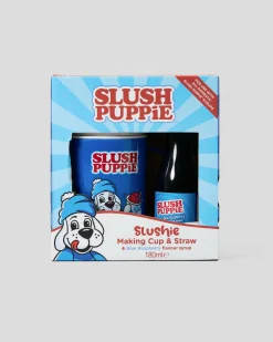 Making Cup & Blue Raspberry Syrup Set