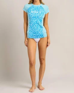 Malibu Cap Sleeve Rash Vest