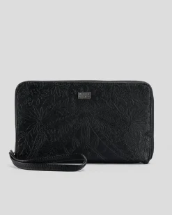 Mandala Embossed Travel Wallet