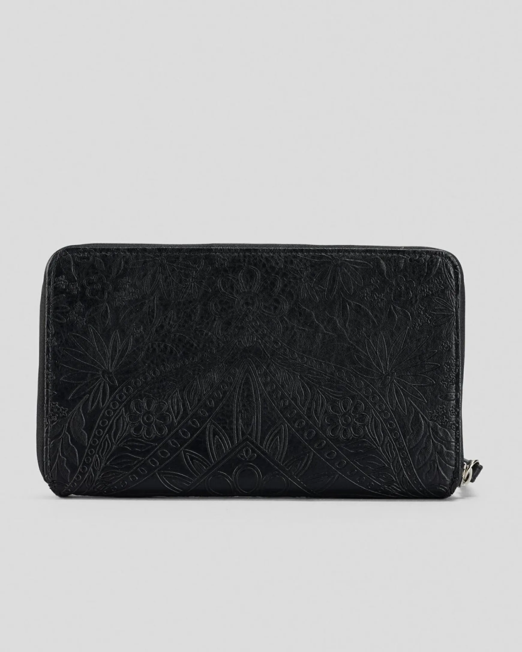 Mandala Embossed Travel Wallet