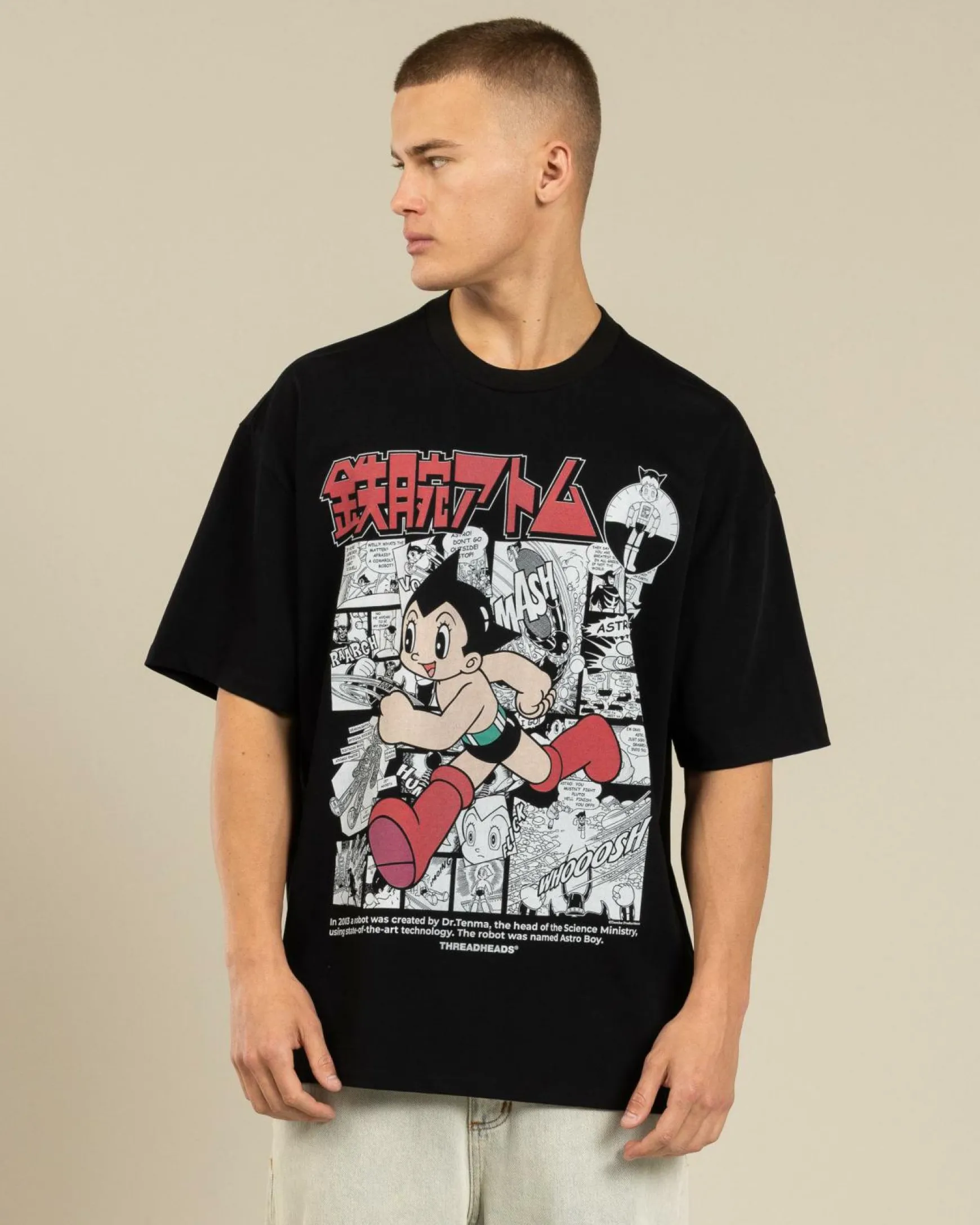 Manga Story Astro Boy Oversized T-Shirt