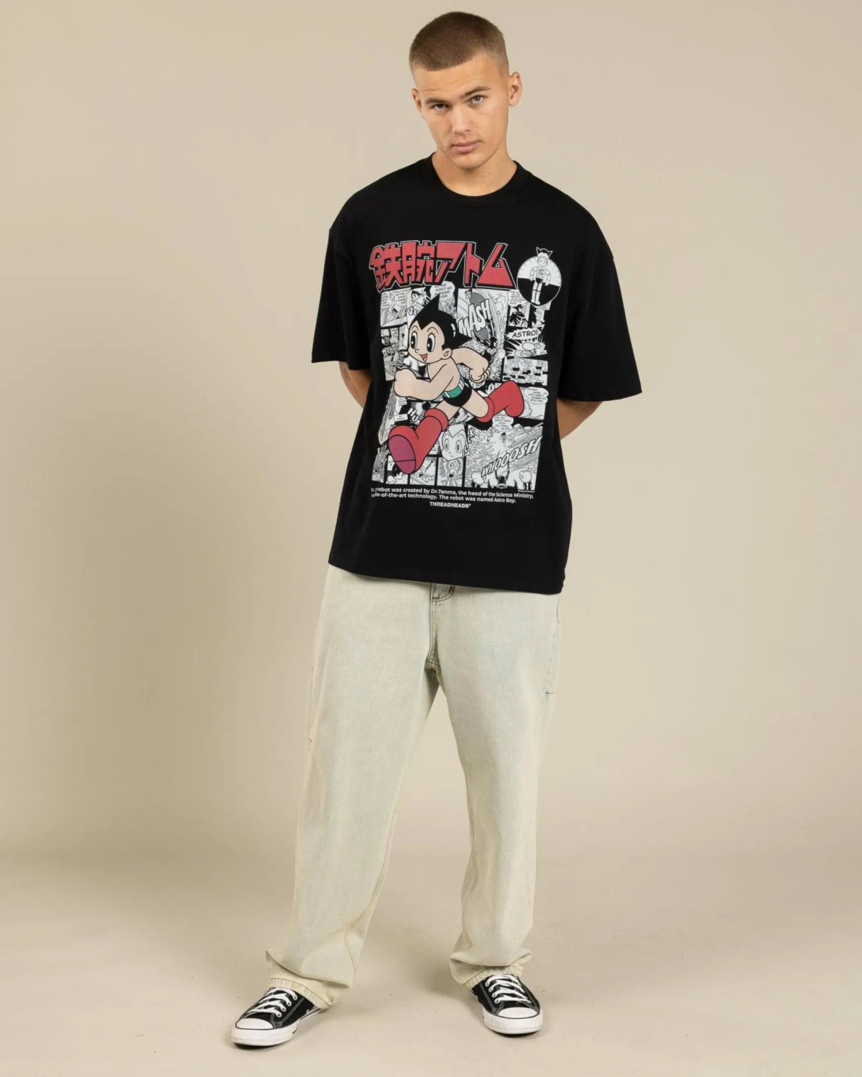 Manga Story Astro Boy Oversized T-Shirt