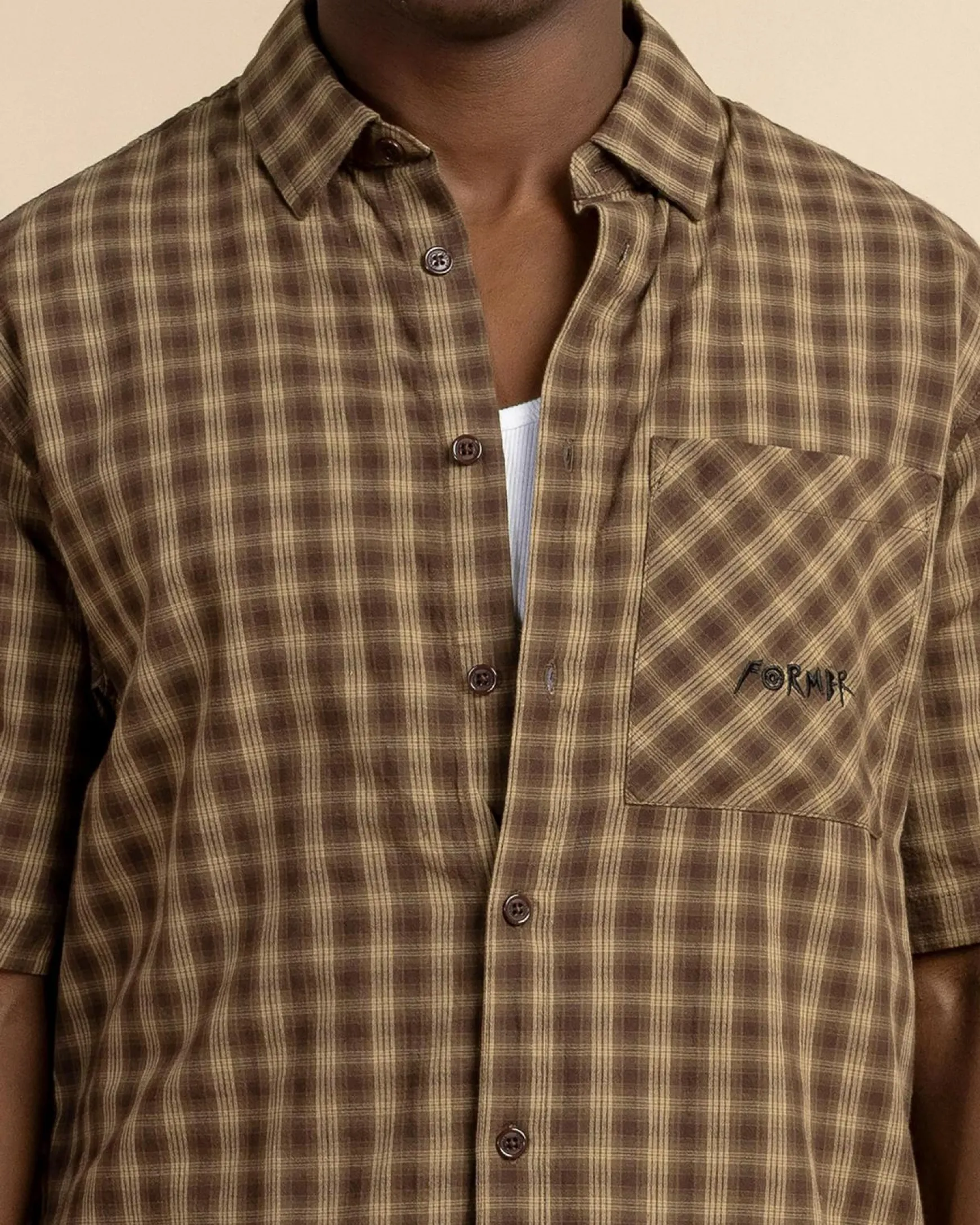 Manners Check Short Sleeve Shirt