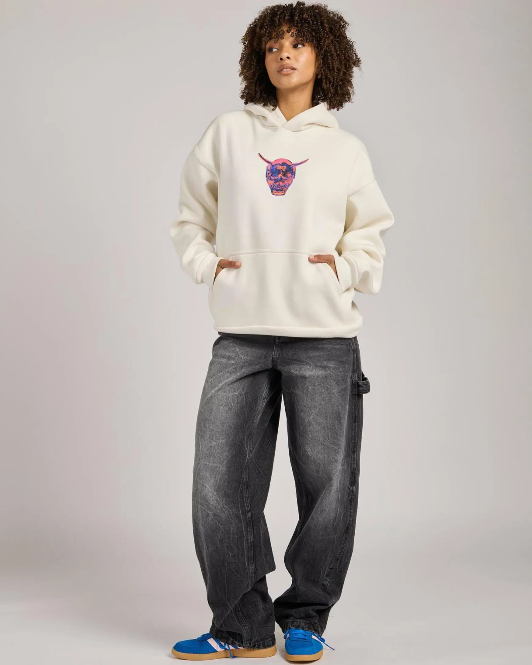 Mask Oversized Hoodie