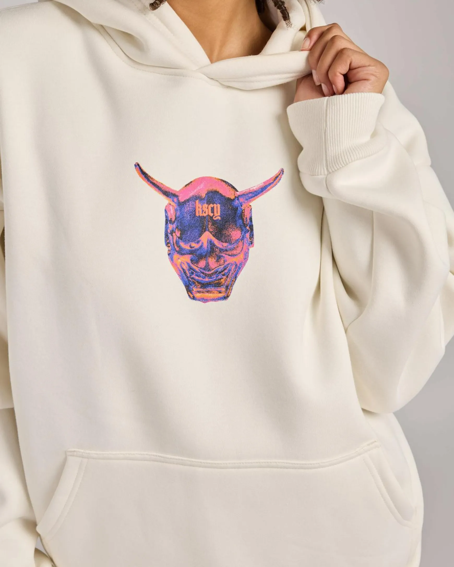 Mask Oversized Hoodie