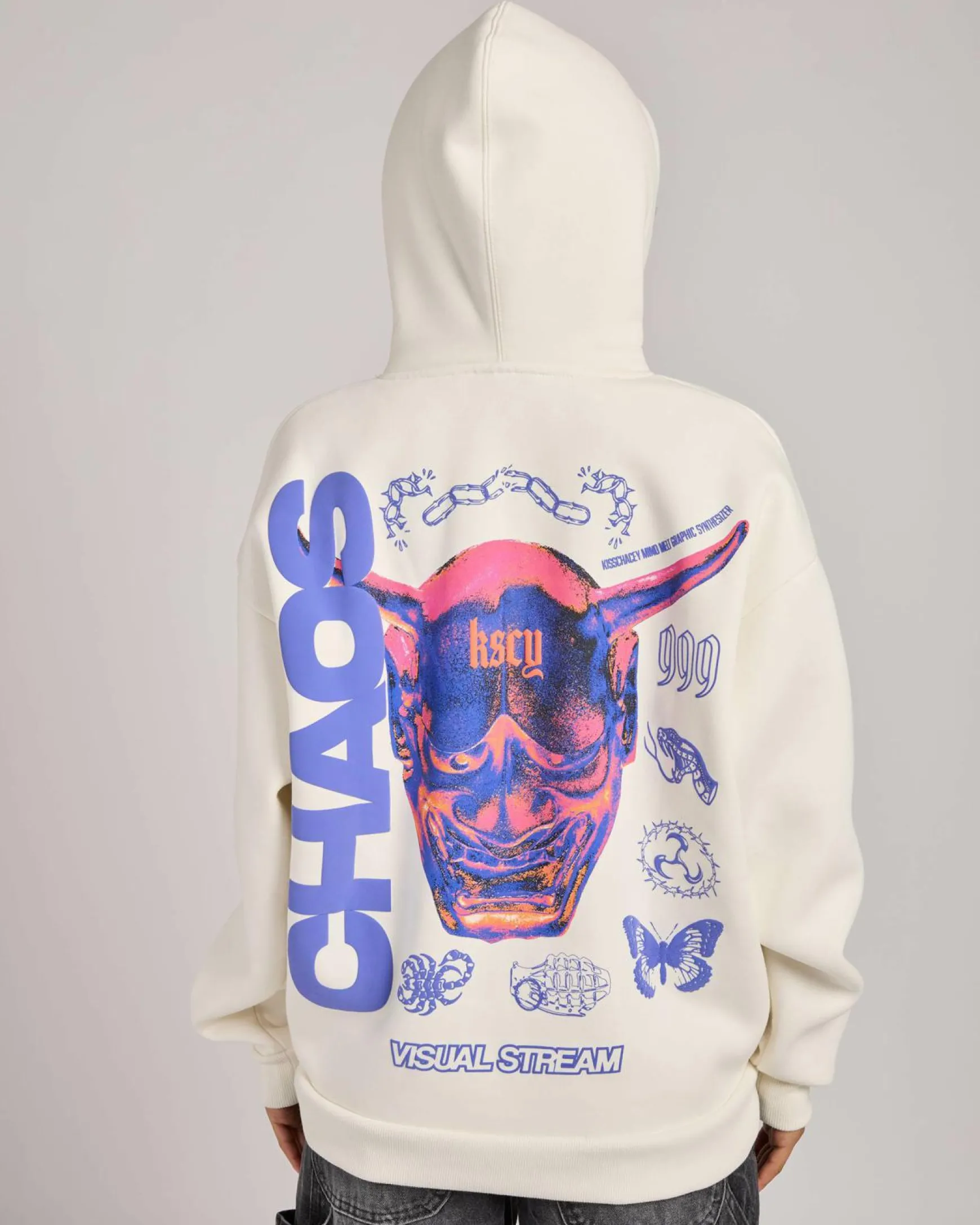 Mask Oversized Hoodie
