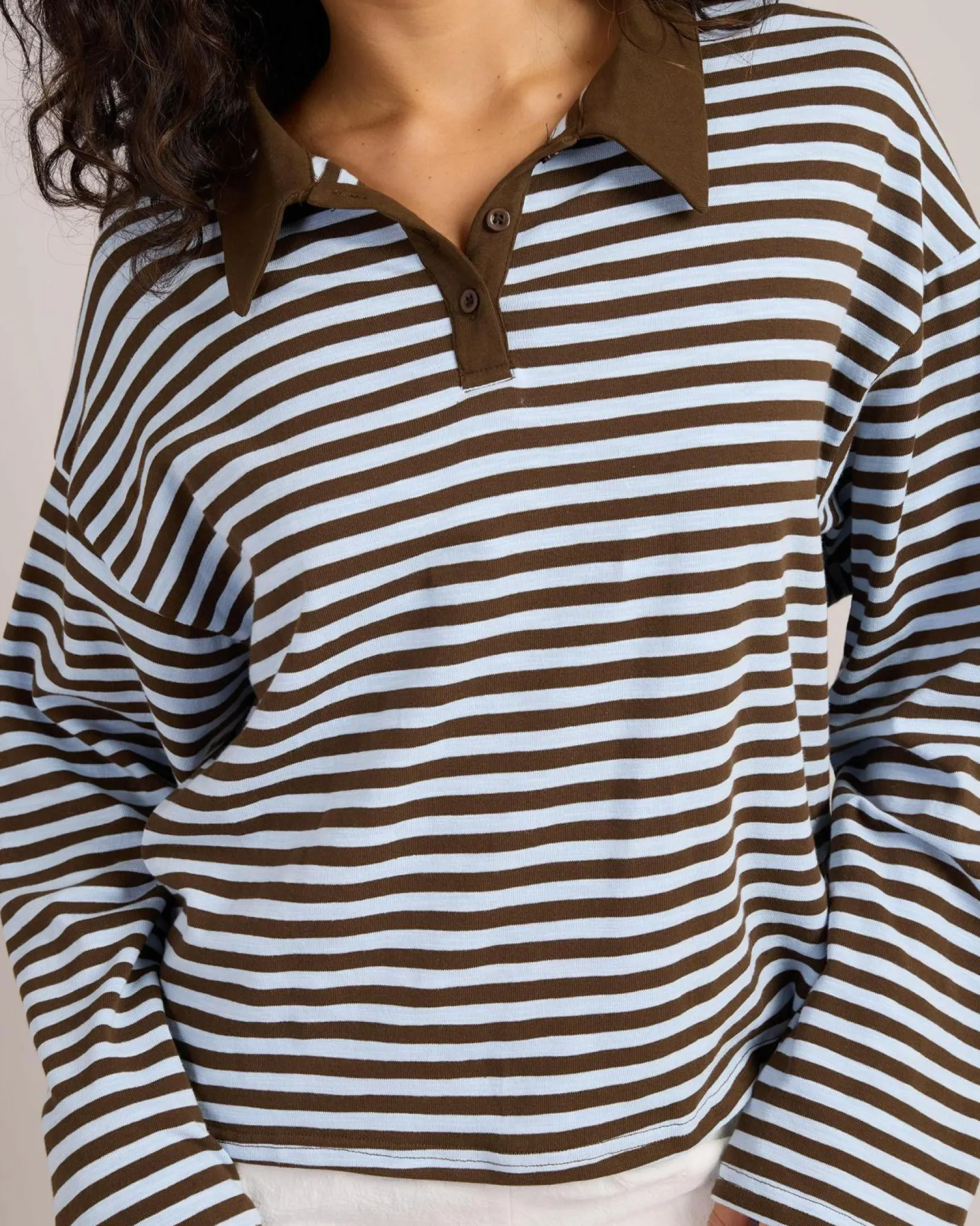 Mason Stripe Long Sleeve Top