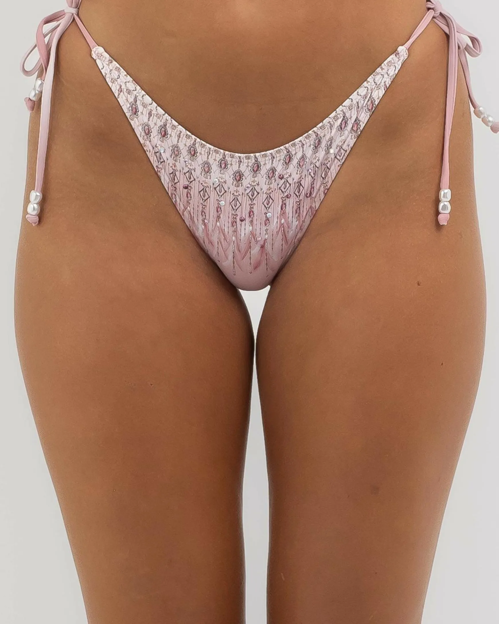 Mavis Jewel Tie Side Bikini Bottom