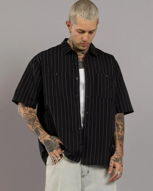 Medina Rip Script Short Sleeve Shirt