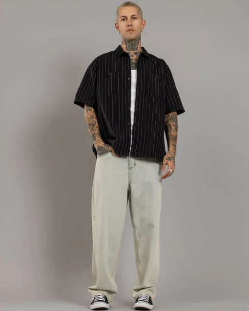 Medina Rip Script Short Sleeve Shirt