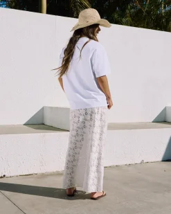 Meli French Lace Maxi Skirt