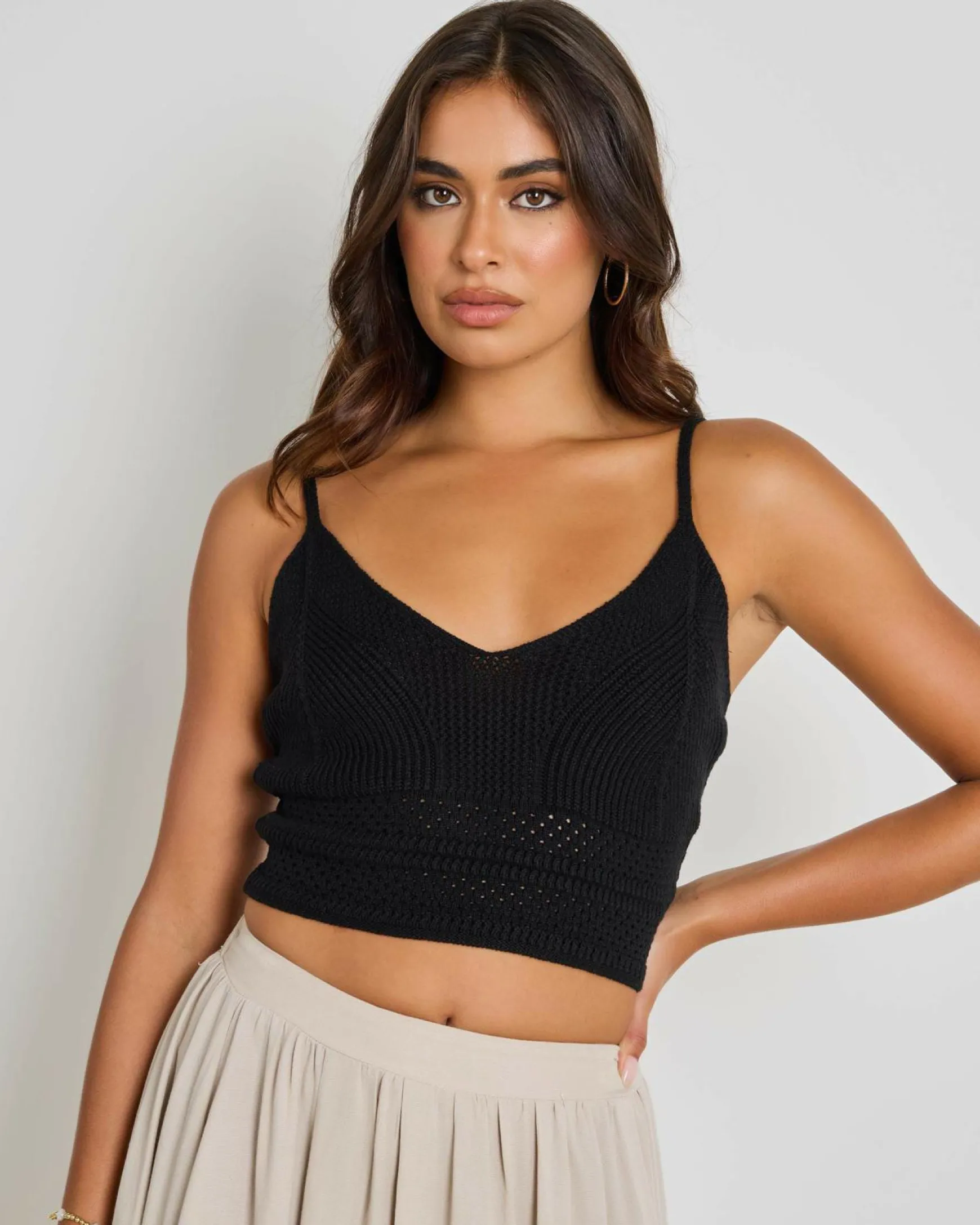 Menorca Crochet Crop Top