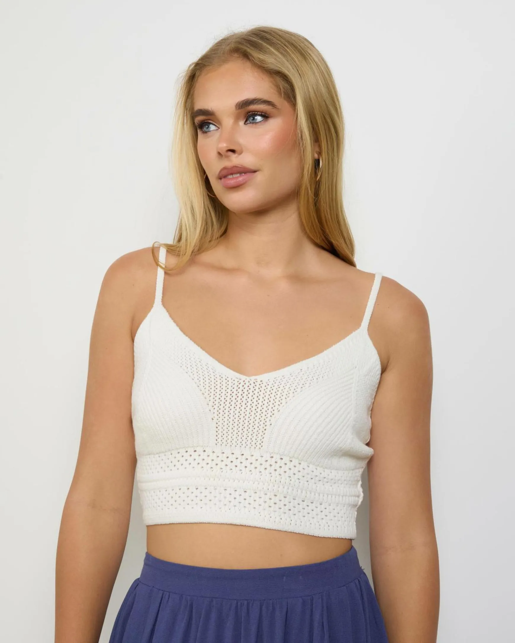 Menorca Crochet Crop Top