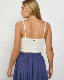 Menorca Crochet Crop Top