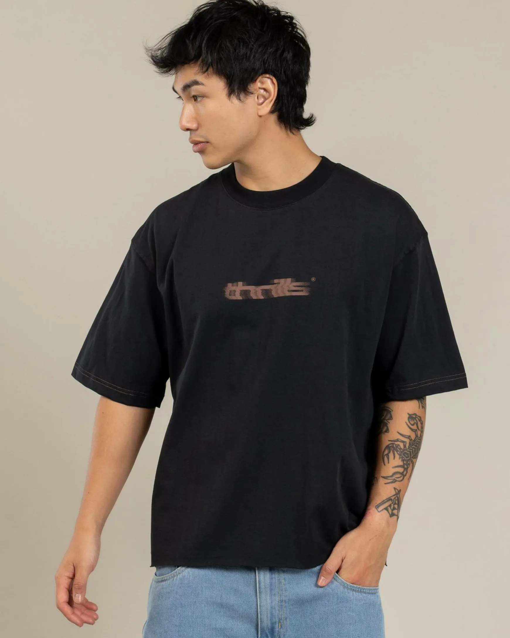 Metamorphic Daze Box Fit Oversize Short T-Shirt