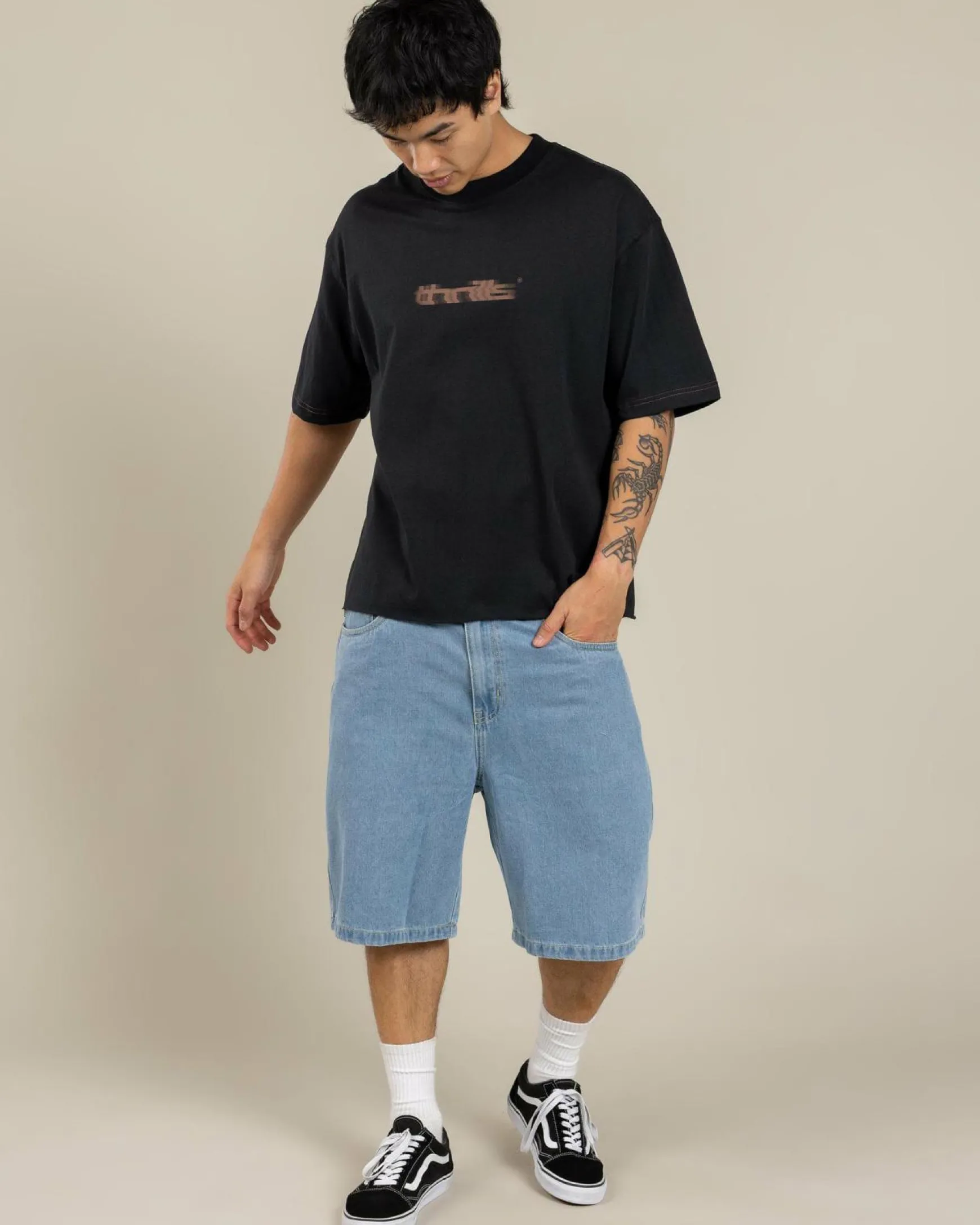 Metamorphic Daze Box Fit Oversize Short T-Shirt