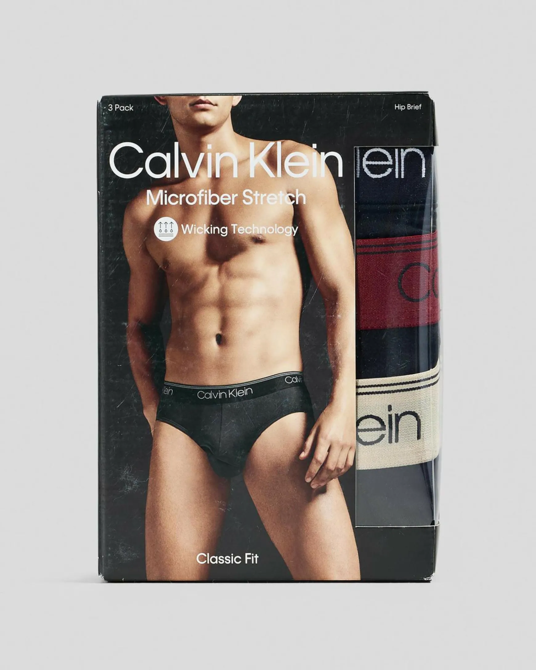 Micro Stretch Hip Briefs 3 Pack