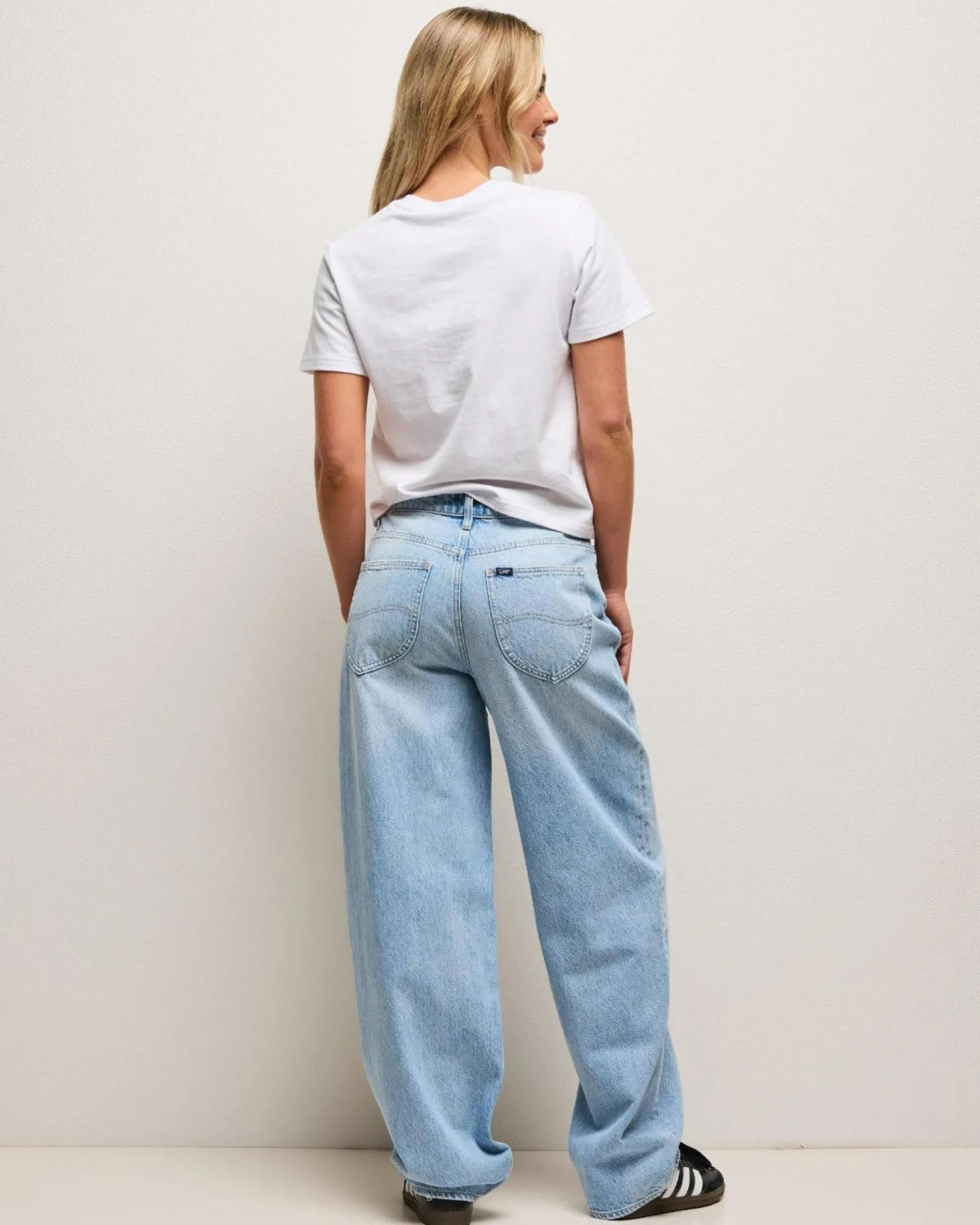 Mid Baggy Taper Jeans