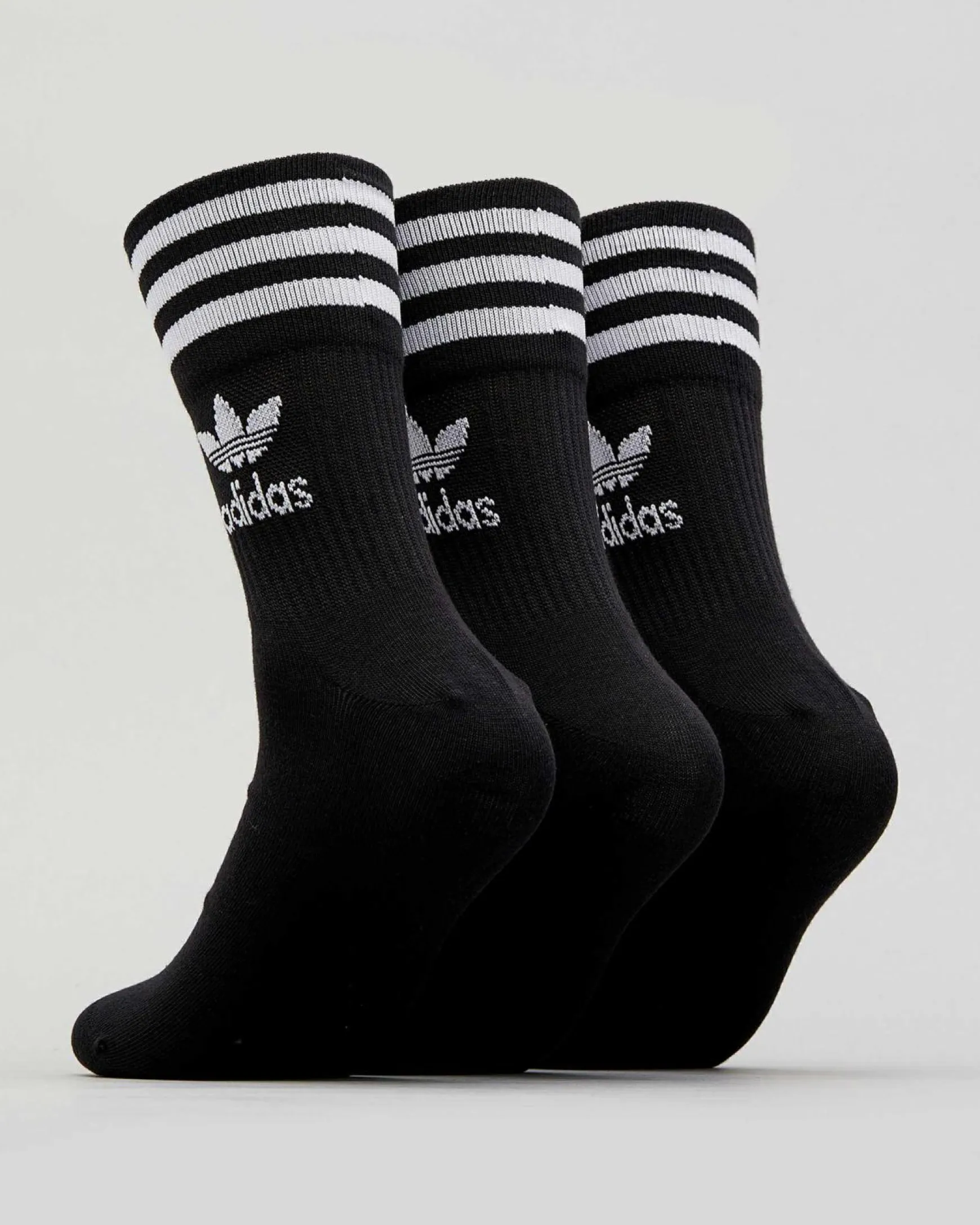 Mid Cut Crew Socks 3 Pack