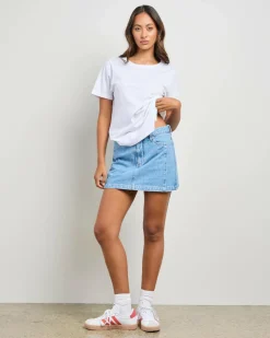 Mid Mini Moto Skirt